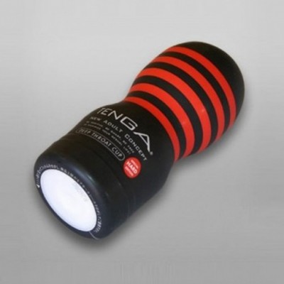 Tenga Deep Throat Cup Hard (Black)
